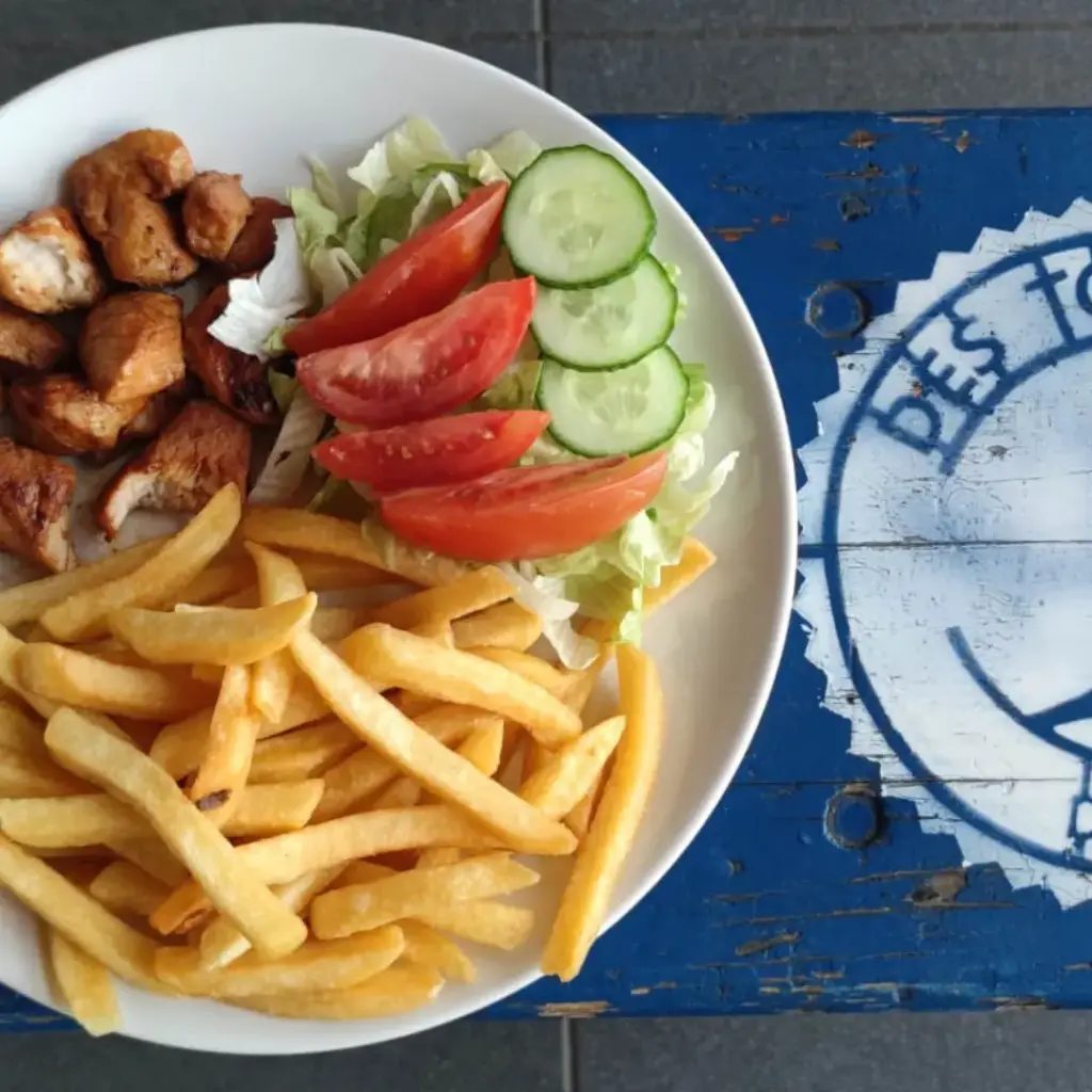 Vrijdagavond maaltijd Saté